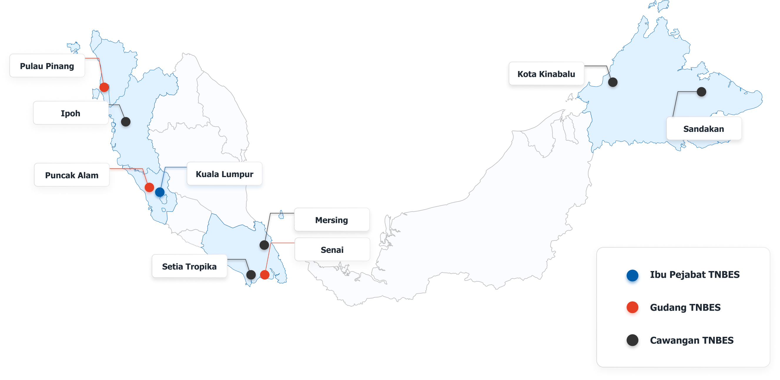 Map – Our Presences – BM